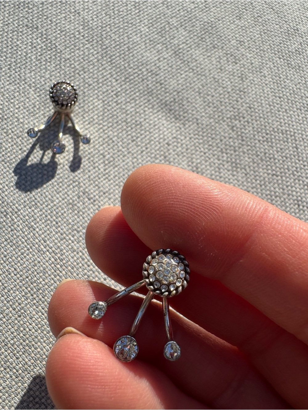 Brighton Silver Penelope Earrings - Women Jewelry - Picture 7 of 10